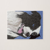 Schwarz-Weiß-Farb-Augen Puzzle (Horizontal)