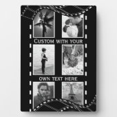 Schwarz-Weiß-Filmrolle Fotoplatte (Vorderseite)