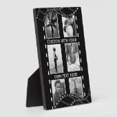 Schwarz-Weiß-Filmrolle Fotoplatte (Seite)