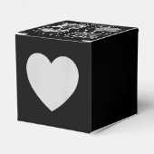 Schwarz-Weiß-Filmrolle Geschenkschachtel (Vorderseite)