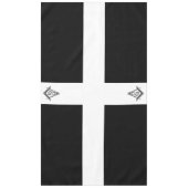 Schwarz-Weiß-Filmtabletten und Dekorationen Tischdecke (Vorderseite)