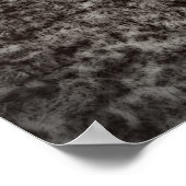 Schwarz-Weiß-Fischerei Poster (Ecke)