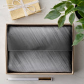 Schwarz-Weiß-Flamingo Seidenpapier (Geschenk)
