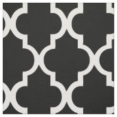 Schwarz-Weiß-Fliesen-Muster Stoff (Muster)