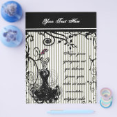 Schwarz-Weiß-Flyer Flyer (Einzeln)