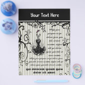 Schwarz-Weiß-Flyer Flyer (Einzeln)