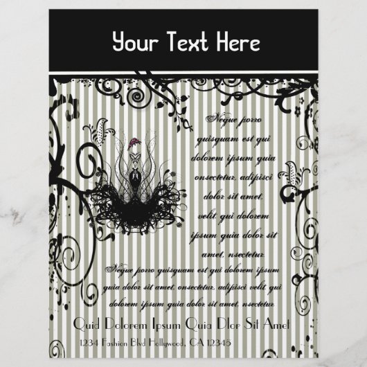 Schwarz-Weiß-Flyer Flyer (Vorne)