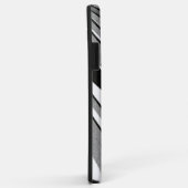Schwarz-Weiß-Form Case-Mate iPhone Hülle (Hinten/Rechts)