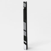 Schwarz-Weiß-Form Case-Mate iPhone Hülle (Hinten/Links)