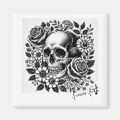 Schwarz-Weiß-Forte Magnet (Vorne)