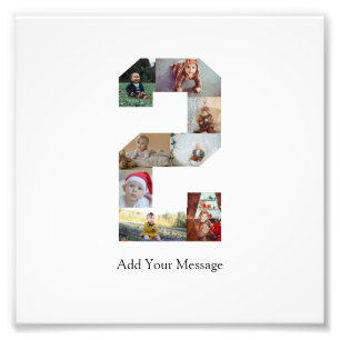 Schwarz-Weiß-Foto-Collage Nummer 2 Fotodruck