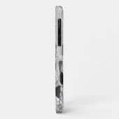 Schwarz-Weiß-Foto der Atlantischen Ozeanwellen Case-Mate iPhone Hülle (Hinten/Links)