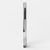 Schwarz-Weiß-Foto der Niedlichen Hundehalterung au Case-Mate iPhone Hülle (Hinten/Links)