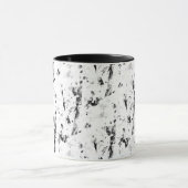 Schwarz-Weiß-Foto eines Schwarz-Weiß-Fotos Tasse (Zentrum)