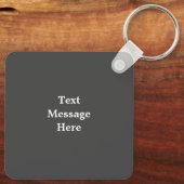 Schwarz-Weiß-Foto eines wunderschönen Hundeschlafe Schlüsselanhänger (Rückseite)