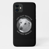 Schwarz-Weiß-Foto eines wunderschönen, seelenvolle Case-Mate iPhone Hülle (Rückseite)