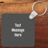 Schwarz-Weiß-Foto eines wunderschönen, seelenvolle Schlüsselanhänger (Rückseite)