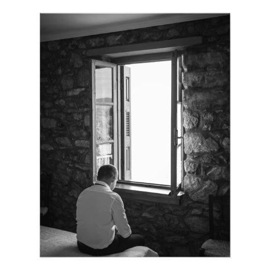 Schwarz-Weiß-Foto Fotodruck (Vorne)