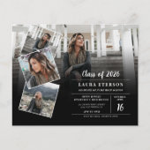 Schwarz-Weiß-Foto-Haushalt Abschluss (Vorderseite)