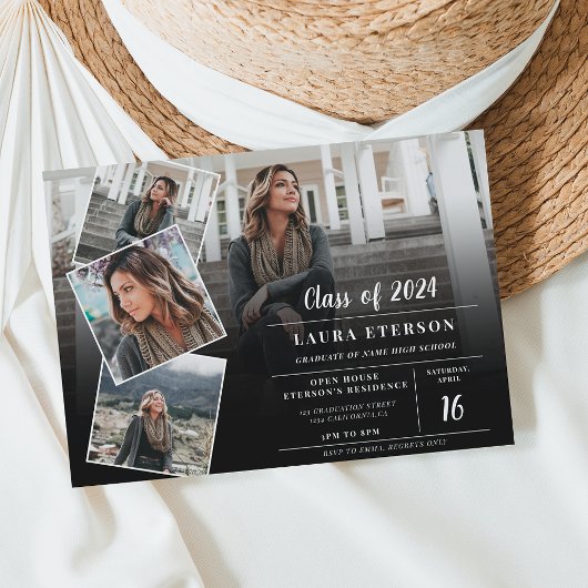 Schwarz-Weiß-Foto-Haushalt Abschluss