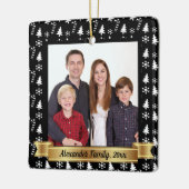 Schwarz-Weiß-Foto Keramikornament (Links)