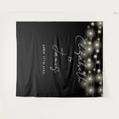 Schwarz-Weiß-Foto Wandteppich (Vorderseite (Horizontal))