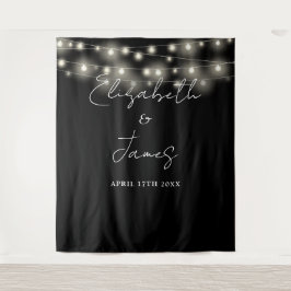 Schwarz-Weiß-Foto Wandteppich