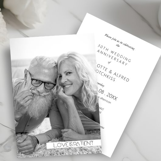 Schwarz-Weiß-Foto zum Hochzeitstag