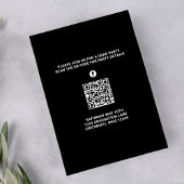 Schwarz-Weiß-FotoCollage für Graduate Einladung