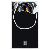 Schwarz-Weiß-Fotografen Vielen Dank Kleine Geschenktüte (Rückseite)