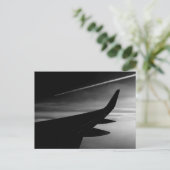 Schwarz-Weiß-Fotografie Postkarte (Stehend Vorderseite)