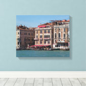 Schwarz-Weiß-Fotografie Venedig Italien Leinwanddruck (Insitu (Holzboden))