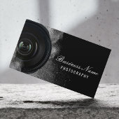 Schwarz Weiß Fotografie Visitenkarte