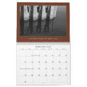 Schwarz-Weiß-Fotografien Tiere Landscape Bird Kalender (Feb 2027)