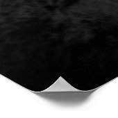 Schwarz-Weiß-Frau auf dem Wasserfoto Poster (Ecke)