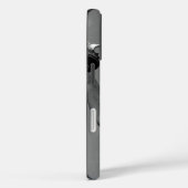 Schwarz-Weiß-Freiheitsstatue New York Case-Mate iPhone Hülle (Rückseite / Rechts)