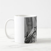 Schwarz-Weiß-Freiheitsstatue New York Kaffeetasse (Links)