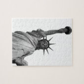 Schwarz-Weiß-Freiheitsstatue Puzzle (Horizontal)