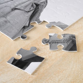 Schwarz-Weiß-Freiheitsstatue Puzzle (Seite)
