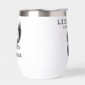 Schwarz-Weiß-Fußball-Logo Personalisiertes Design (Links)