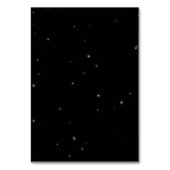 Schwarz-Weiß-Fußball Moderne Eleganz Hochzeit Tischnummer (Rückseite)