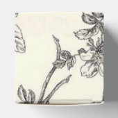 Schwarz-Weiß-Gastgeschenk Geschenkschachtel (Oben)