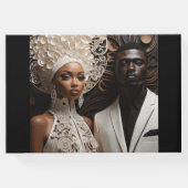 Schwarz-Weiß-gekleidete OM Gästebuch (Rückseite)