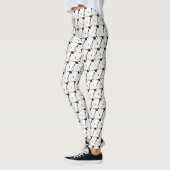 Schwarz-Weiß-Gentoo-Penguin Leggings (Links)