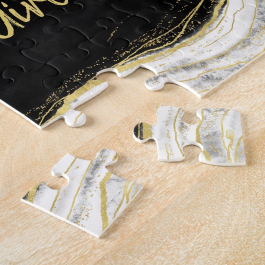 Schwarz-weiß Geode sei unser Blumenmädchen-Vorschl Puzzle (Seite)