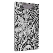 Schwarz-Weiß-Geometrie 15 Klemmbrett (Rechts)