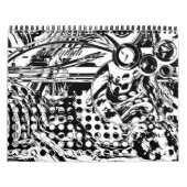 Schwarz-Weiß-Geometrie 20 Kalender (Titelbild)