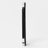 Schwarz-Weiß-Geometrie Art 1 Case-Mate iPhone Hülle (Hinten/Links)