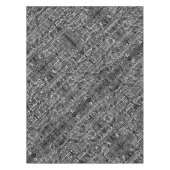 Schwarz-Weiß-Geometrie Art 2 Tischdecke (Vorderseite)