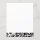 Schwarz-Weiß-Geometrie Art 3 (Rückseite)